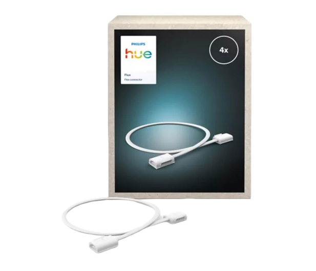 Philips Hue Zestaw 4 łączników do elastycznej taśmy LED Flux - 1524724 - zdjęcie 2